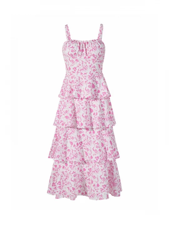 Foto van product Imily Bela Jurk pink / wit