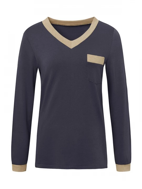 Foto van product Imily Bela Shirt crème / donkergrijs