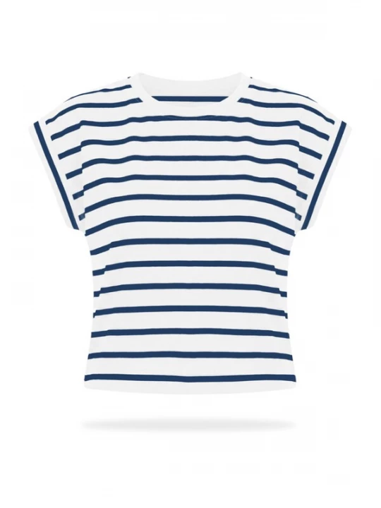Foto van product Imily Bela Shirt donkerblauw / wit