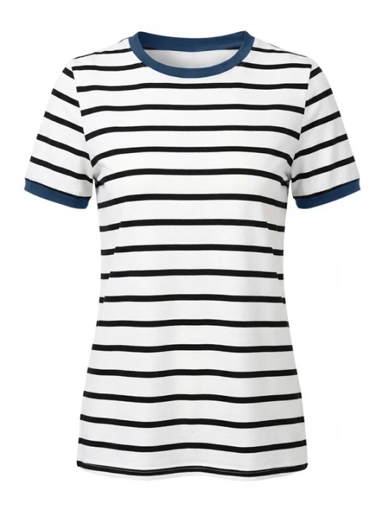 Foto van product Imily Bela Shirt duifblauw / zwart / wit
