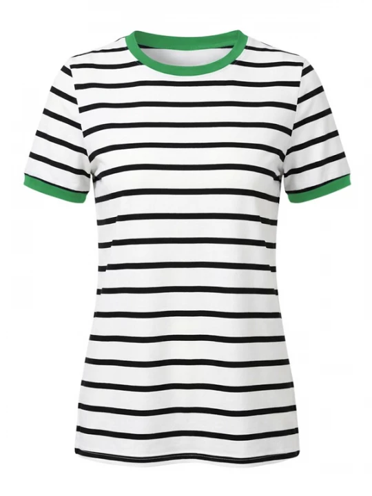 Foto van product Imily Bela Shirt groen / zwart / wit