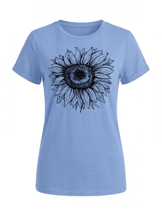 Foto van product Imily Bela Shirt lichtblauw / zwart