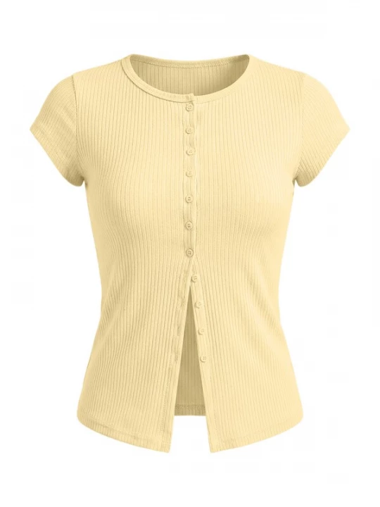 Foto van product Imily Bela Shirt lichtgeel