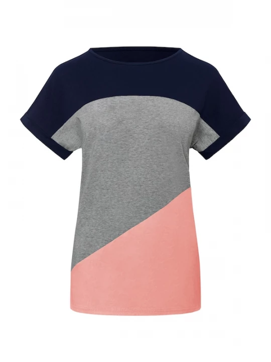Foto van product Imily Bela Shirt marine / grijs gemêleerd / rosa
