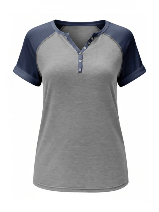 Foto van product Imily Bela Shirt navy / grijs