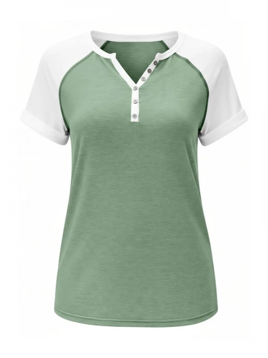 Foto van product Imily Bela Shirt pastelgroen / wit