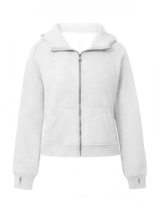 Foto van product Imily Bela Sweatvest wit gemêleerd
