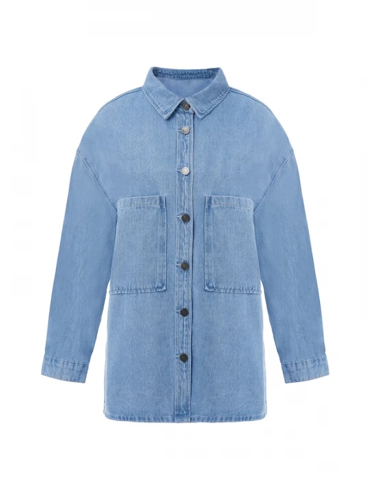 Foto van product Imily Bela Tussenjas blauw denim