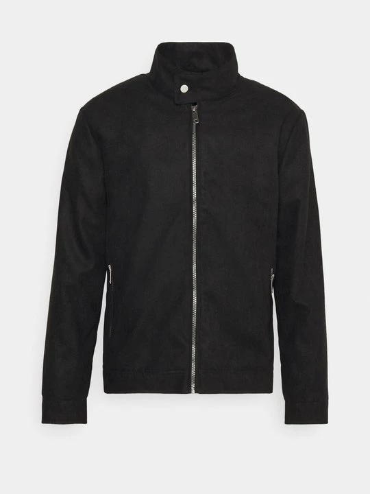 Foto van product Imitatieleren jas Brave Soul zwart