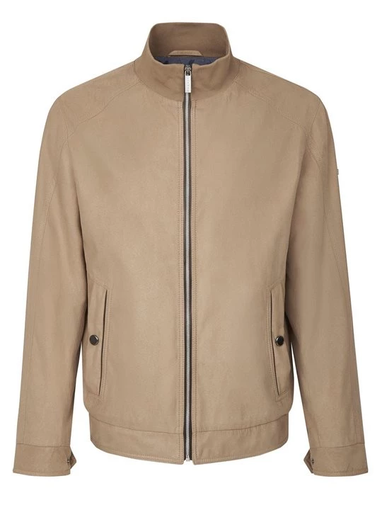 Foto van product Imitatieleren jas Bugatti taupe