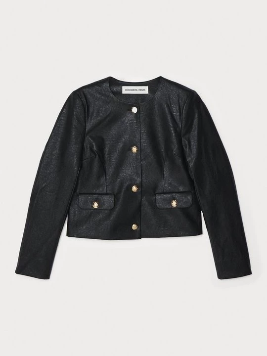 Foto van product Imitatieleren jas Designers Remix zwart