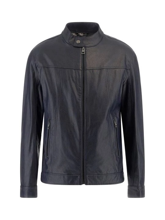 Foto van product Imitatieleren jas Guess donkerblauw