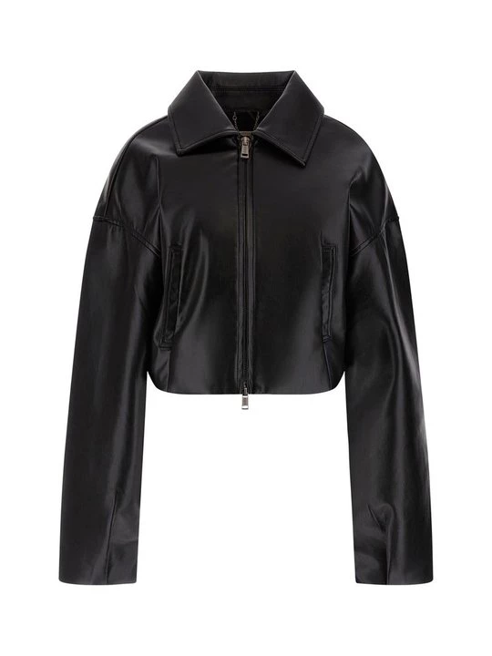 Foto van product Imitatieleren jas Guess zwart
