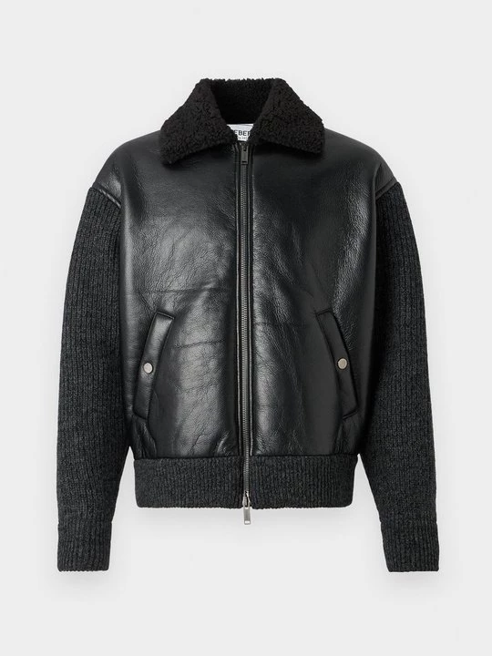 Foto van product Imitatieleren jas Iceberg zwart