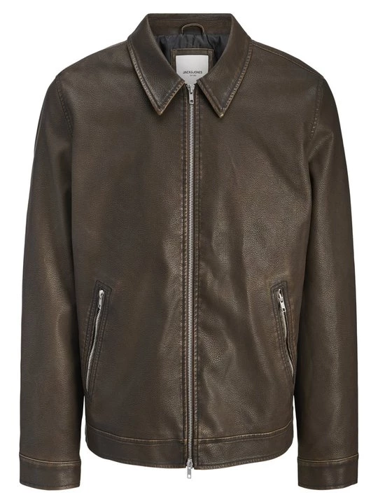 Foto van product Imitatieleren jas Jack&Jones bruin