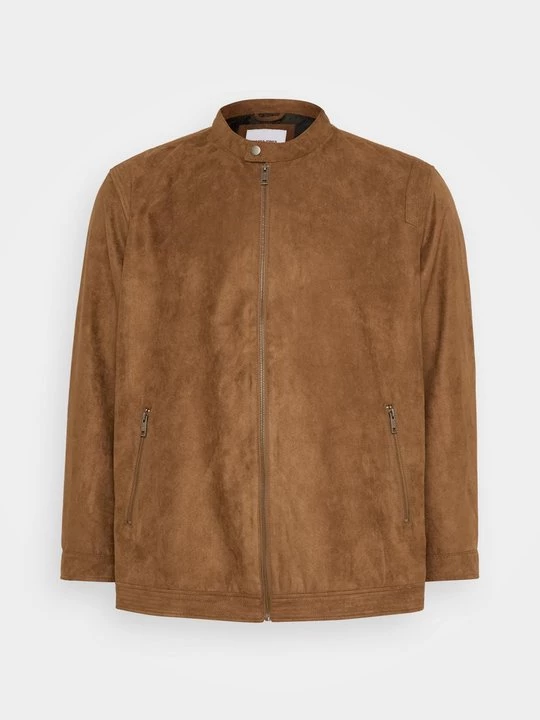Foto van product Imitatieleren jas Jack&Jones cognac