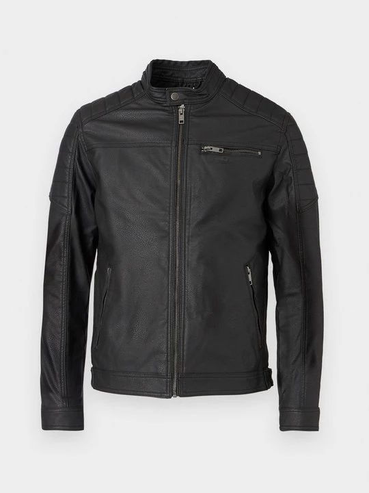 Foto van product Imitatieleren jas Jack&Jones zwart