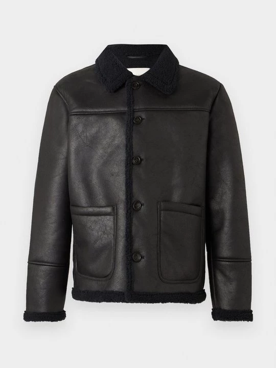 Foto van product Imitatieleren jas Jack&Jones zwart