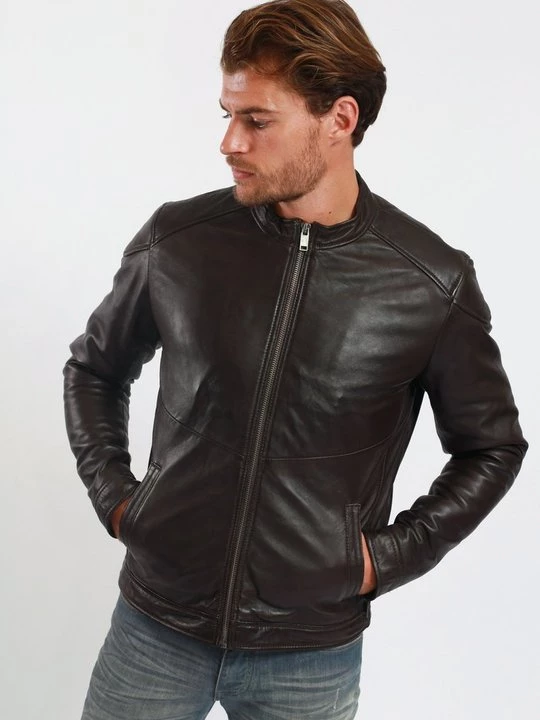 Foto van product Imitatieleren jas Lee Cooper bruin