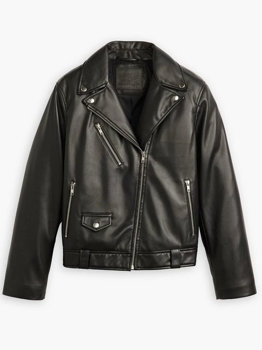 Foto van product Imitatieleren jas Levi's zwart