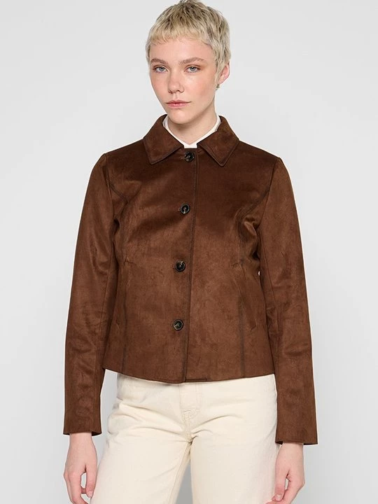 Foto van product Imitatieleren jas Michael Kors bruin