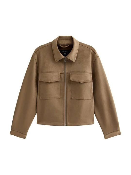 Foto van product Imitatieleren jas New Look tan
