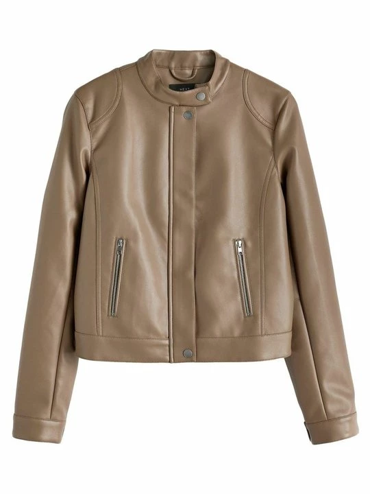 Foto van product Imitatieleren jas Next bruin