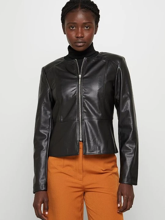 Foto van product Imitatieleren jas Only zwart