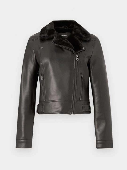 Foto van product Imitatieleren jas Vero Moda donkerbruin
