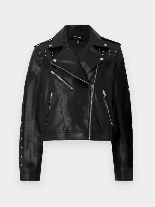 Foto van product Imitatieleren jas Vero Moda zwart