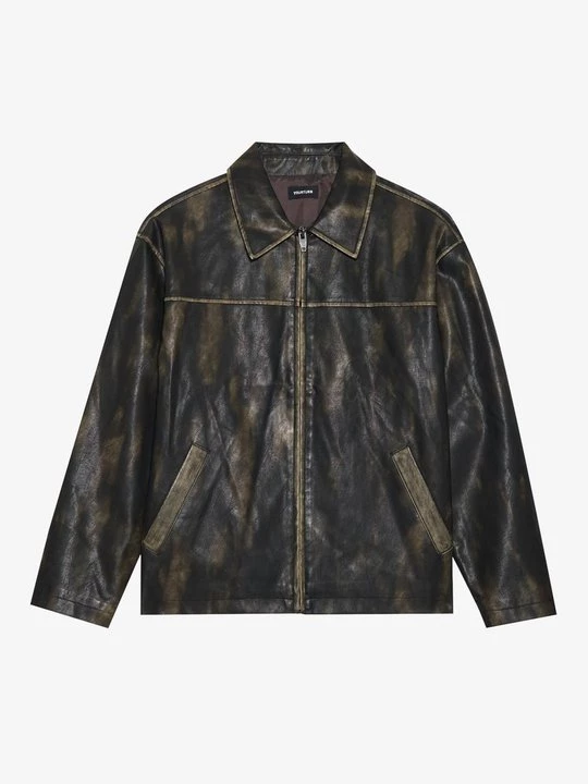 Foto van product Imitatieleren jas YOURTURN By Zalando donkergrijs