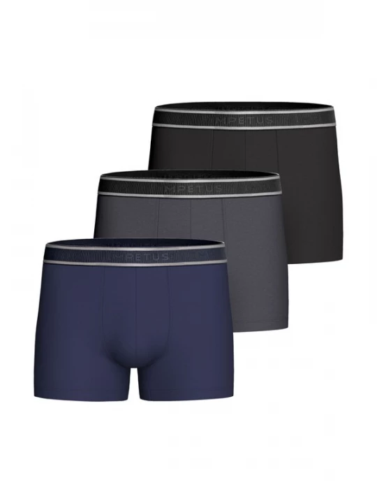 Foto van product IMPETUS Boxershorts donkerblauw / grijs / donkergrijs