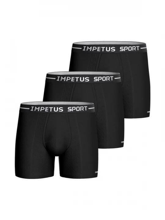 Foto van product IMPETUS Boxershorts zwart / wit