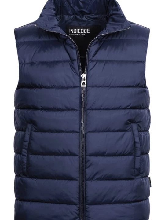 Foto van product INDICODE JEANS Bodywarmer 'Gibbon' navy