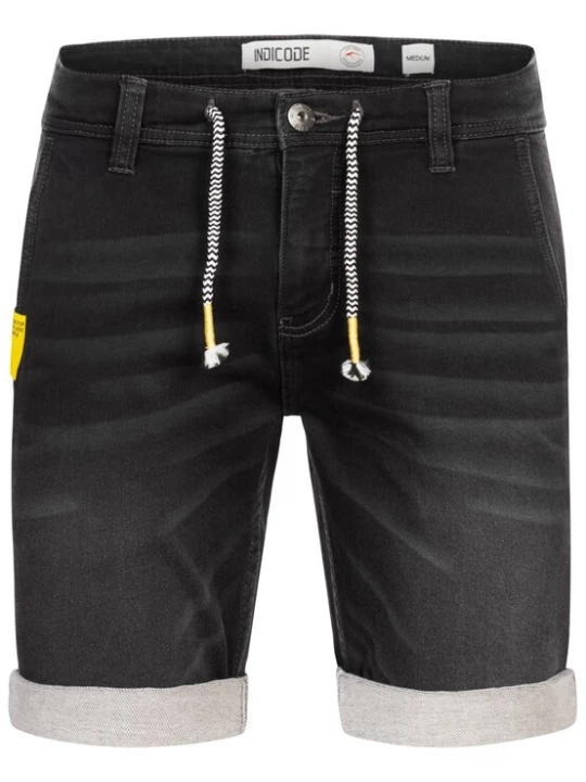 Foto van product INDICODE JEANS Broek 'Azibo' geel / black denim