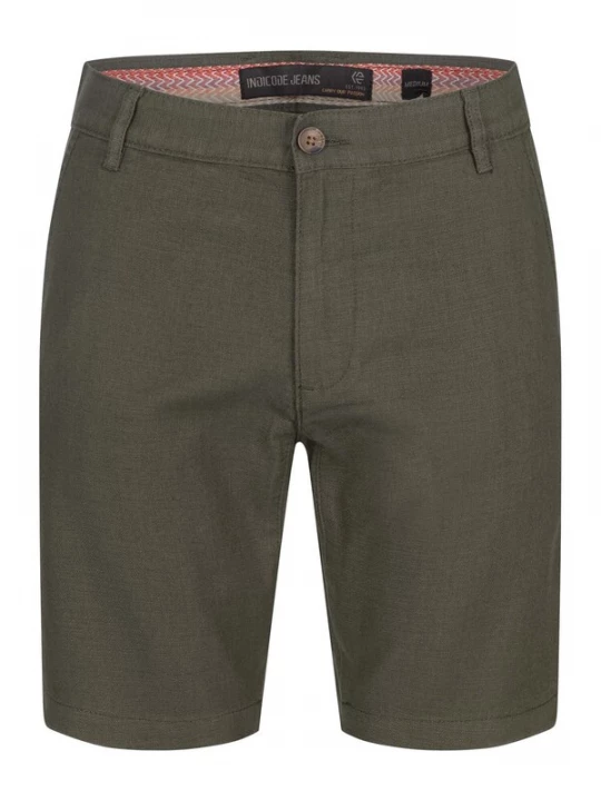 Foto van product INDICODE JEANS Broek 'B799' kaki