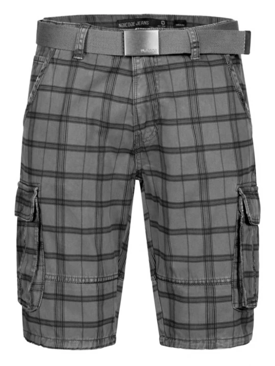 Foto van product INDICODE JEANS Broek ' Blixt ' grijs
