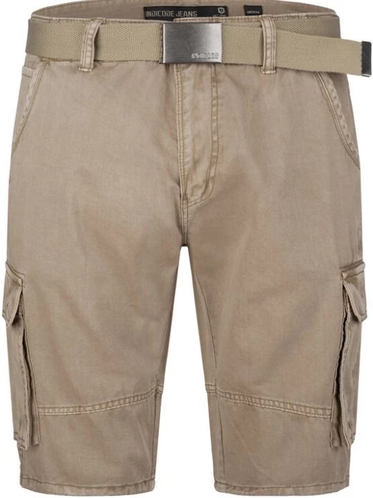 Foto van product INDICODE JEANS Broek ' Blixt ' grijs