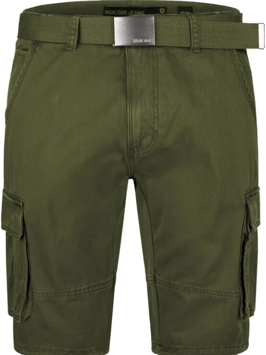 Foto van product INDICODE JEANS Broek ' Blixt ' groen