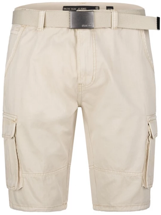 Foto van product INDICODE JEANS Broek ' Blixt ' wit