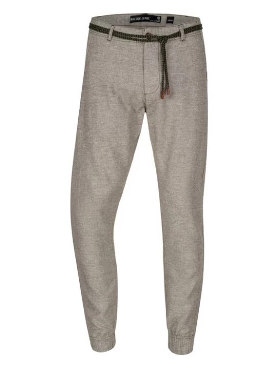 Foto van product INDICODE JEANS Broek 'Blnda' groen gemêleerd