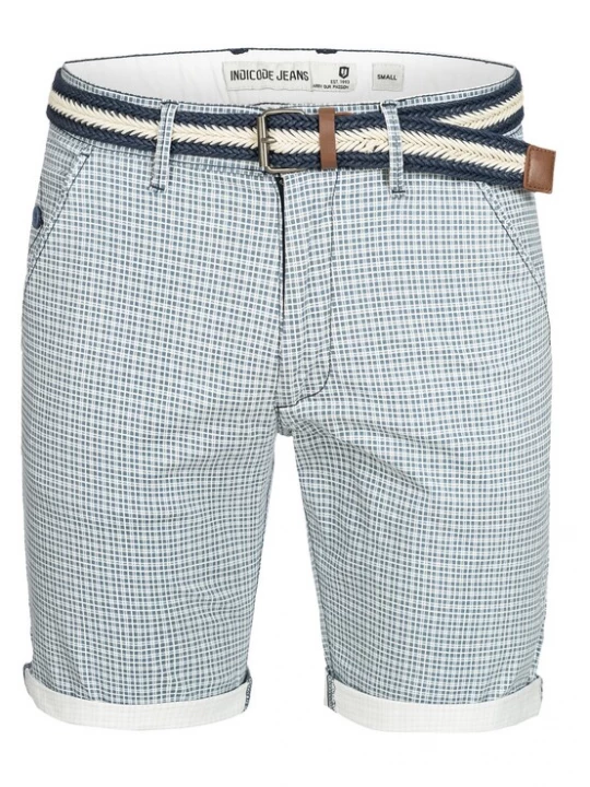 Foto van product INDICODE JEANS Broek 'Bourchier' blauw / wit