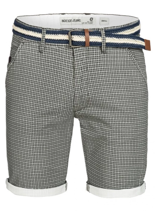 Foto van product INDICODE JEANS Broek 'Bourchier' zwart / natuurwit