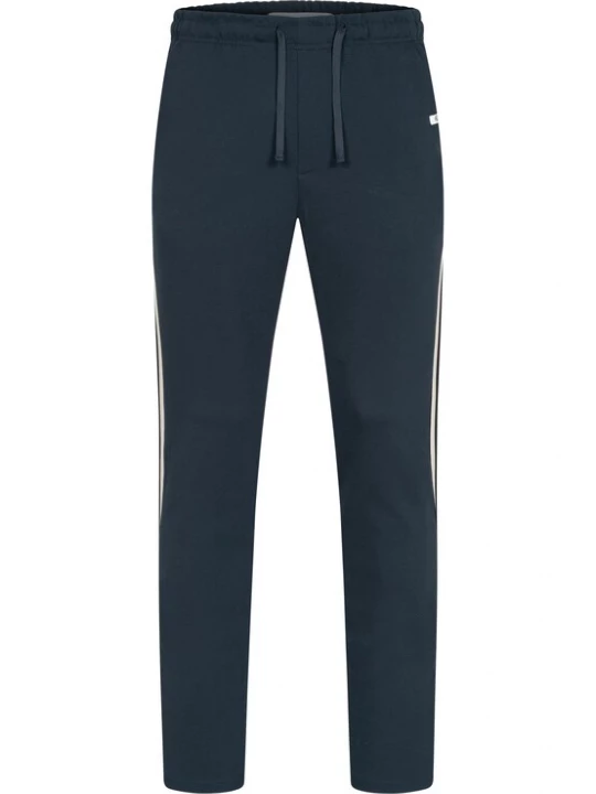 Foto van product INDICODE JEANS Broek 'Cowell' donkerblauw / lichtgeel