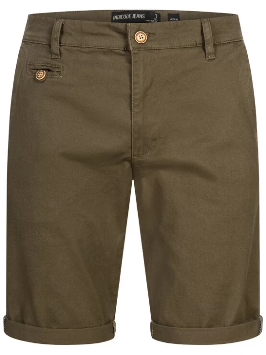 Foto van product INDICODE JEANS Broek 'Cuba' kaki