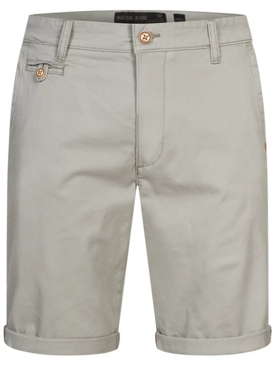 Foto van product INDICODE JEANS Broek 'Cuba' lichtgrijs