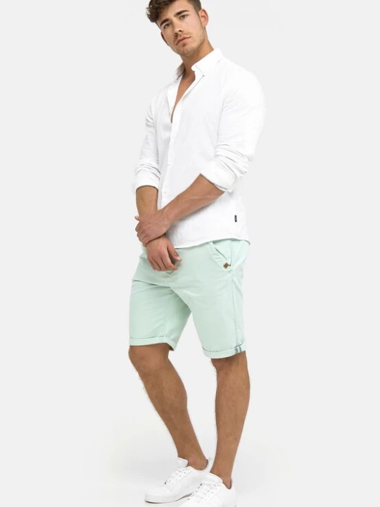 Foto van product INDICODE JEANS Broek 'Cuba' mintgroen