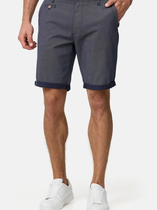 Foto van product INDICODE JEANS Broek 'Cuba' nachtblauw / wit