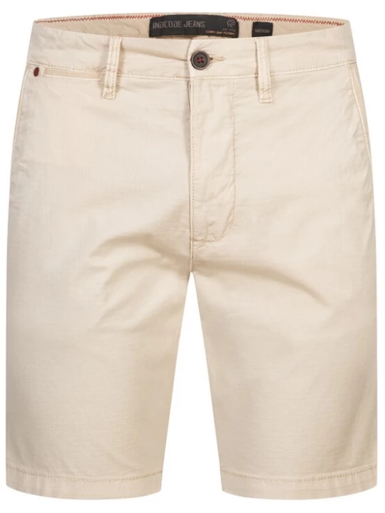 Foto van product INDICODE JEANS Broek 'Hutchico' offwhite