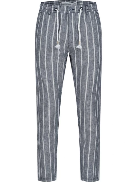 Foto van product INDICODE JEANS Broek 'INTrypper' grijs / wit